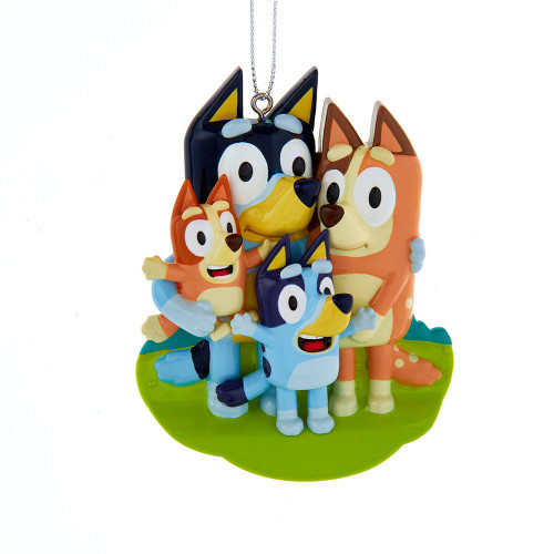 Bluey™ & Family Ornament For Personalization