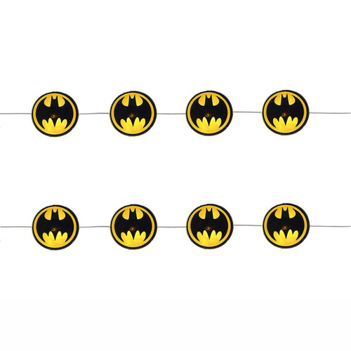9' Battery Operated 20L Batman™ LED Fairy Light Set In PDQ
