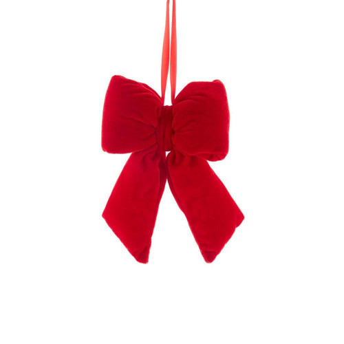 Small Red Bow With Hanger