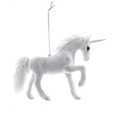 Plush Unicorn Ornament