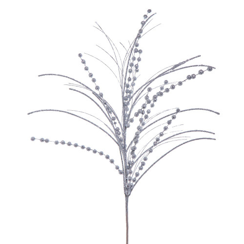 Silver Glitter With Balls Spray