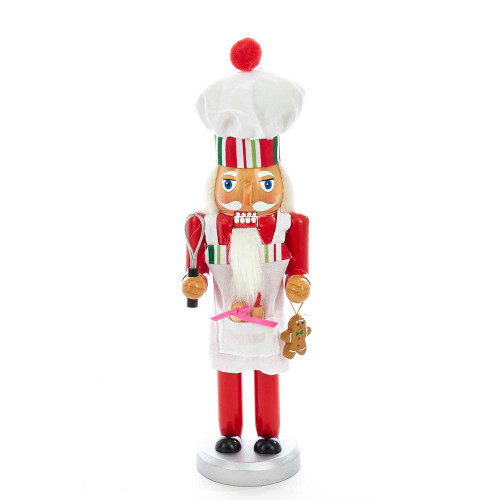 10“ Chef With Gingerbread Nutcracker