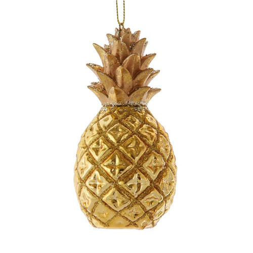 Glass Pineapple Ornament
