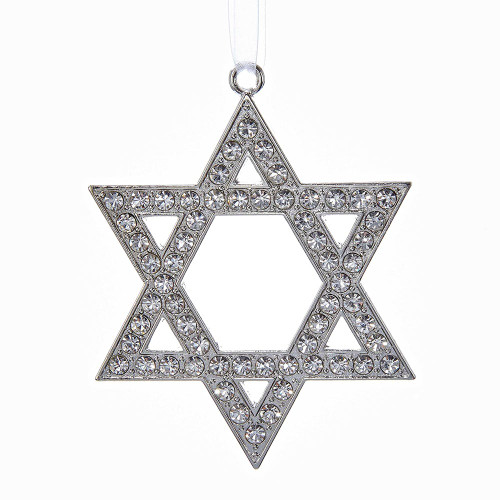 Metal Star Of David Ornament