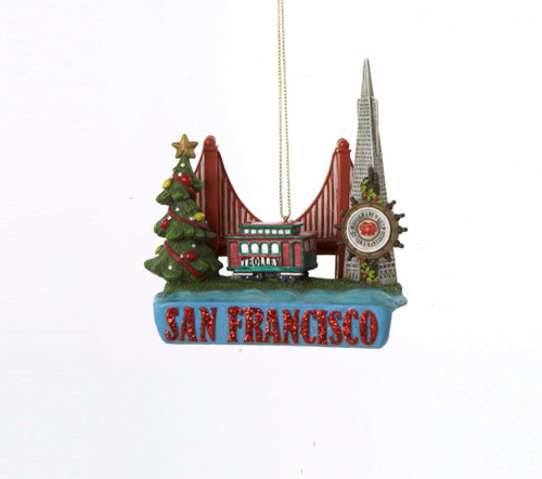 U.S. City Travel San Francisco Ornament