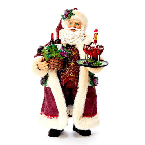 11.5“ Fabriché™ Wine Holding Santa
