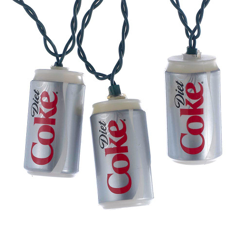9' UL 10L Diet Coca-Cola® Can Light Set