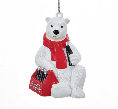 Coca-Cola® Polar Bear With 6-Pack Ornament