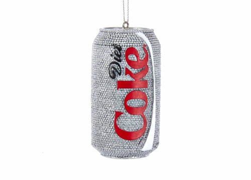 Coca-Cola® Glittered Diet Coke Can Ornament