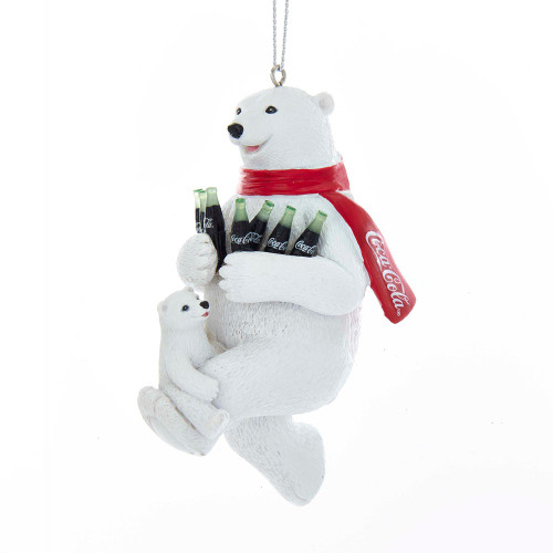 Coca-Cola® Polar Bear With Cub Ornament