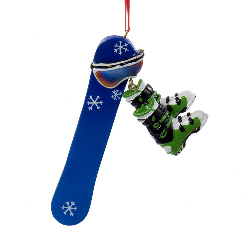 Snowboard Ornament For Personalization