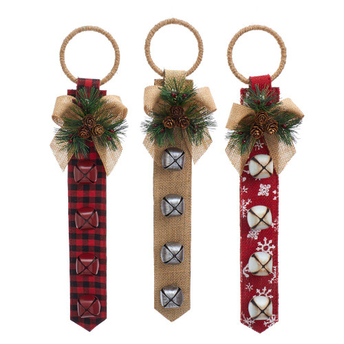 Door Hanger With Bells, 3 Assorted