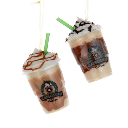 Cafeccino Ornaments, 2 Assorted