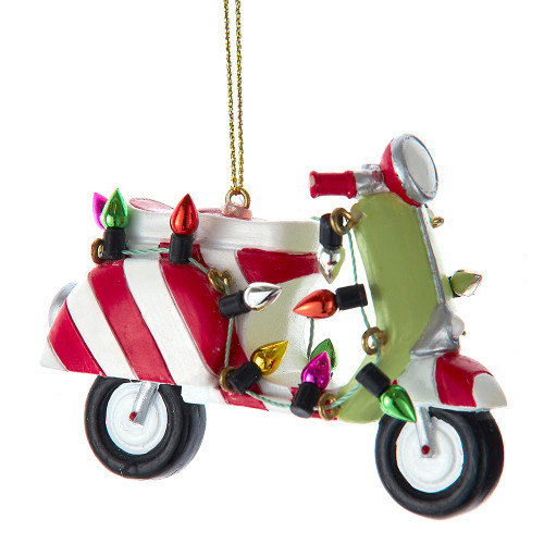 Christmas Vespa Ornament