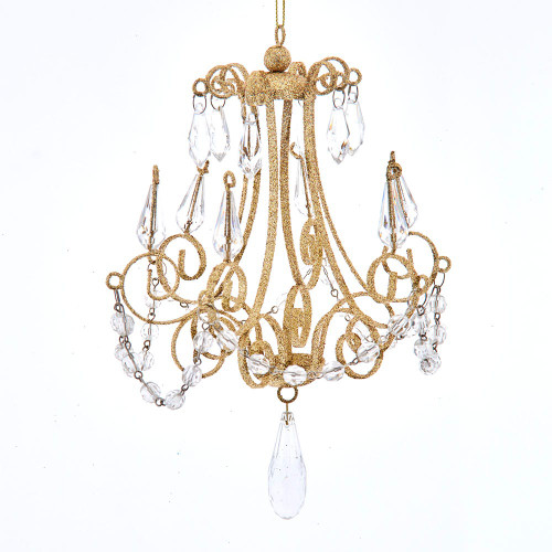 Gold Chandelier Ornament
