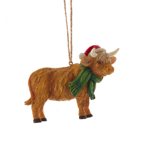 Highland Cow Ornament