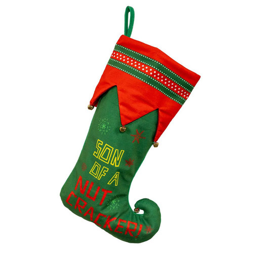 19“ Elf The Movie™ Son Of A Nut Nutcracker Stocking