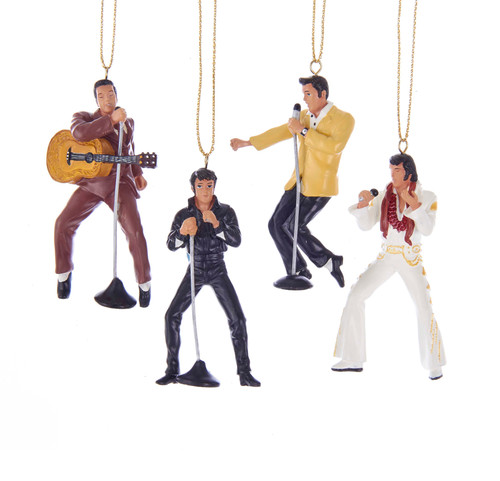 Elvis Presley® Ornament Gift Set Ornaments, 4-Piece Box Set