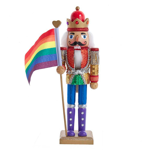12“ Gay Pride Nutcracker