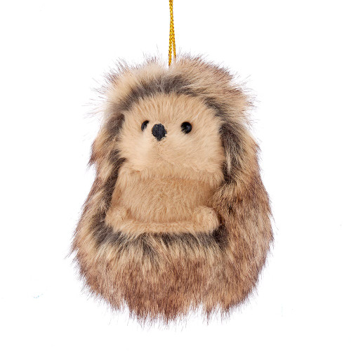 Furry Hedgehog Ornament