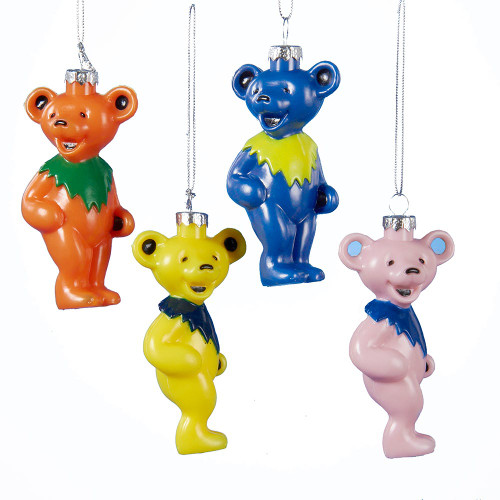 Grateful Dead™ Dancing Bears Ornaments, 4 Assorted