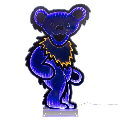 26“ Grateful Dead™ Dancing Blue Bear Outdoor Infinity Light