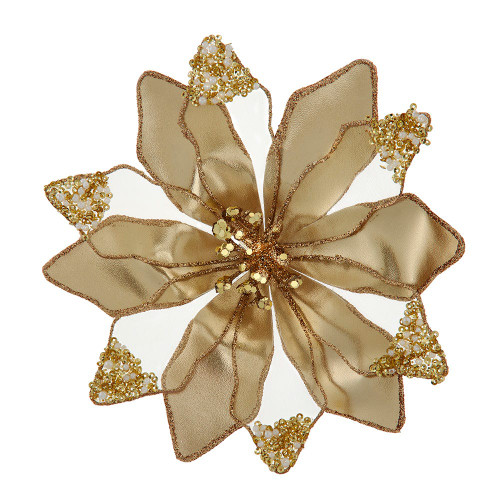Gold Flower With Clip