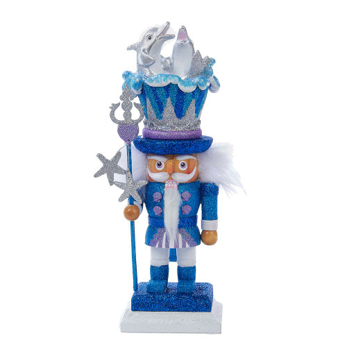 12“ Hollywood Nutcrackers™ Dolphin Hat Nutcracker