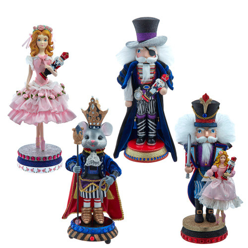15“ Hollywood Nutcrackers™ Nutcracker Suite Nutcrackers, 4 Assorted