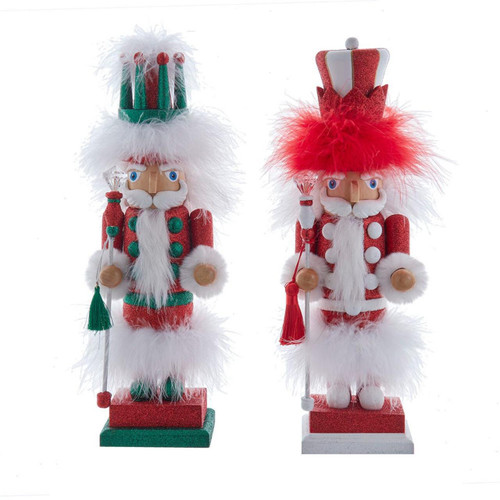 15“ Hollywood Nutcrackers™ Red, White & Green Soldier Nutcrackers, 3 Assorted
