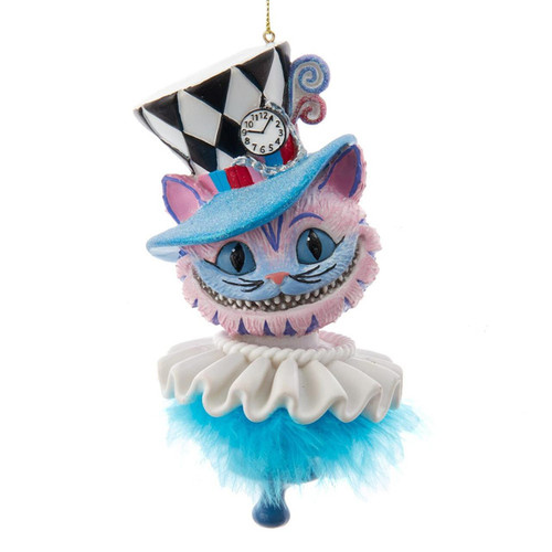 6“ Holly Hats™ Cheshire Cat Hat Ornament