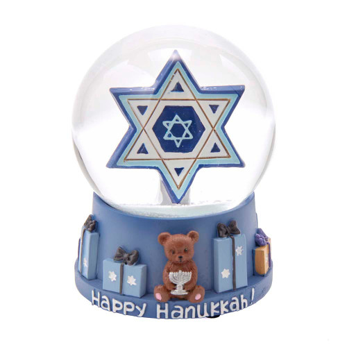 100MM Musical Hanukkah Water Globe