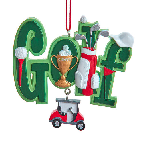Golf Ornament