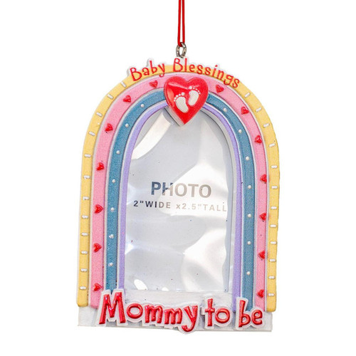 “Mommy To Be“ Picture Frame Ornament