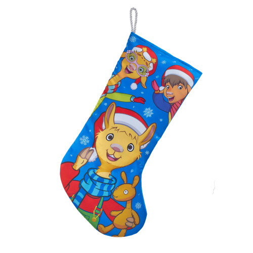 Llama Llama™ and Friends Blue Printed Stocking