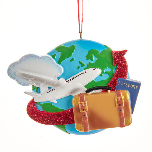 Travel Ornament For Personalization