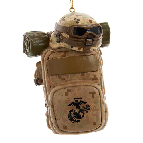 U.S. Marine Corps® Backpack With Helmet Ornament