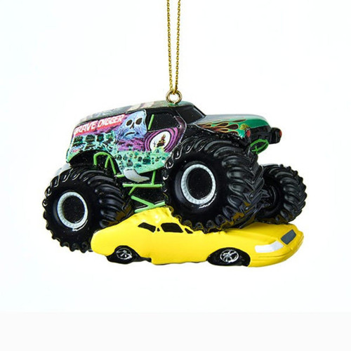Monster Jam® Grave Digger Ornament For Personalization