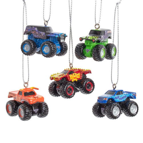 Monster Jam® Miniature Ornament Set, 5 Piece Set