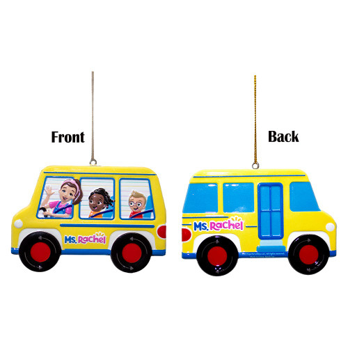 Ms. Rachel™ 3D-Printed Bus Ornament