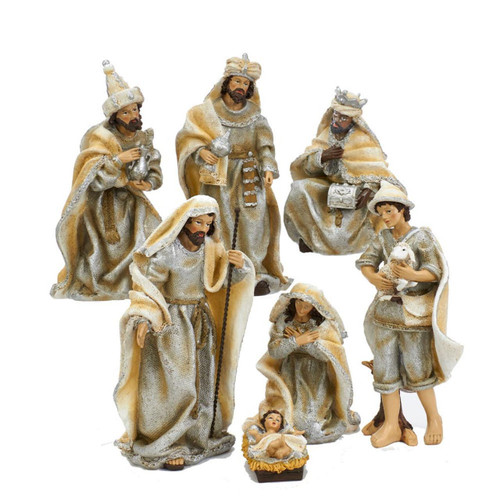 Nativity Figurine Set, 7-Piece Set