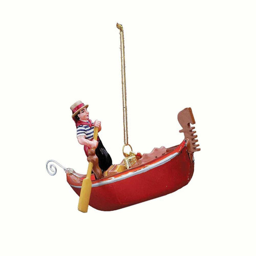 Noble Gems™ Gondola Glass Ornament