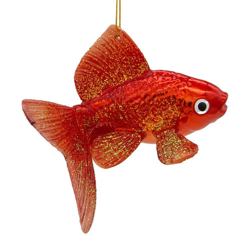 Noble Gems™ Goldfish Glass Ornament