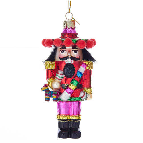 Noble Gems™ Glass Mexican Nutcracker Ornament