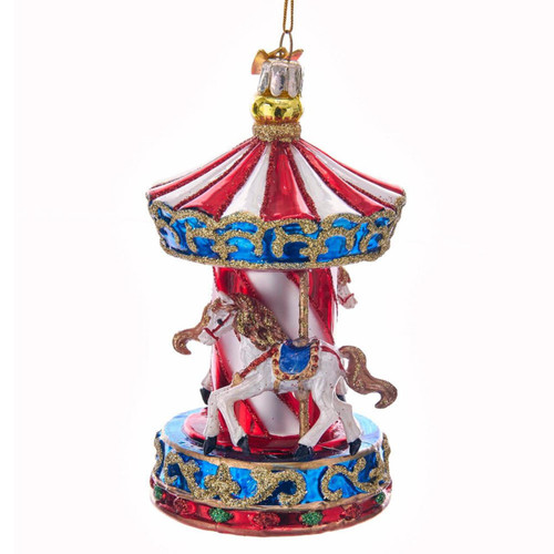 Noble Gems™ Carousel Glass Ornament