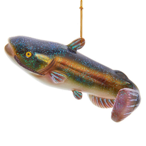 Noble Gems™ Glass Catfish Ornament