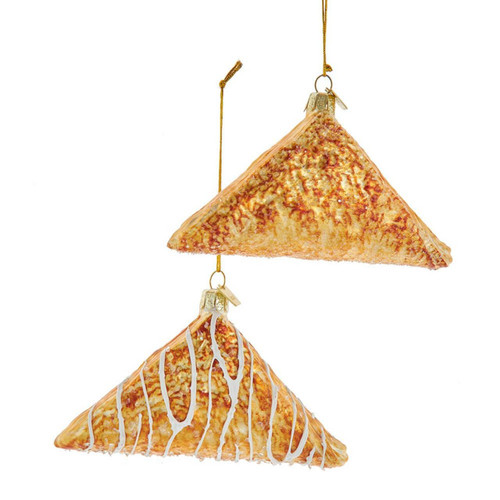 Noble Gems™ Glass Turnover Ornaments, 2 Assorted