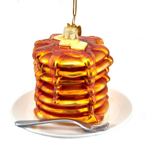 Noble Gems™ Glass Pancakes Ornament