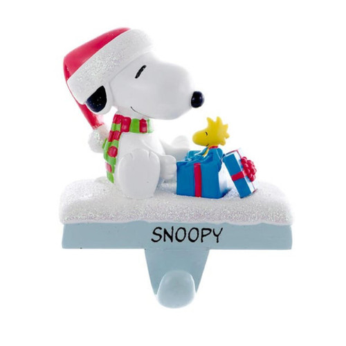 Peanuts© Snoopy and Woodstock Stocking Hanger