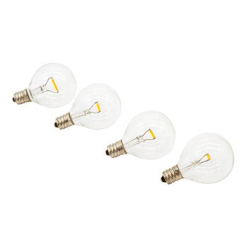 G40 E12 Replacement LED Bulbs For UL1726WW, 4 Pieces